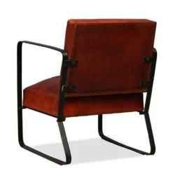 VidaXL Loungestoel Echt Leer Bruin 9 VidaXL Loungestoel Echt Leer Bruin -Beste Fauteuil Winkel 037d5fad7efb4827ba9caf4beb6ef93c
