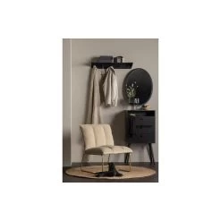 WOOOD Fie Fauteuil - Ribstof - Zand - 77x64x71 -Beste Fauteuil Winkel 1000013722 0103