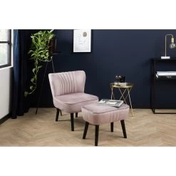 Lifa Living Sofia Stoel, Roze 7 Lifa Living Sofia Stoel, Roze -Beste Fauteuil Winkel 1000014199 0101