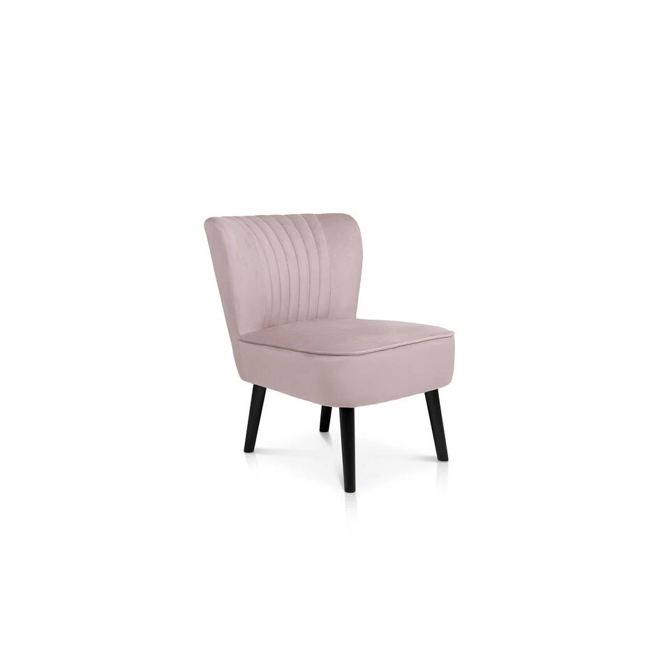 Lifa Living Sofia Stoel, Roze 3 Lifa Living Sofia Stoel, Roze