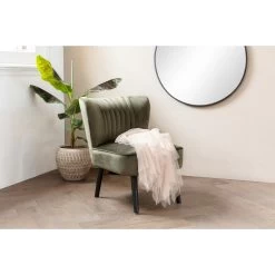 Lifa Living Stoel Sofia, Groen -Beste Fauteuil Winkel 1000014200 0102