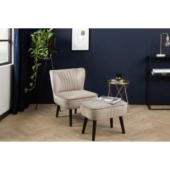 Lifa Living Sofia Stoel, Crème 7 Lifa Living Sofia Stoel, Crème -Beste Fauteuil Winkel 1000014201 0101