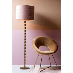 Stoel Charlie - Karamel/Goud - Velvet -Beste Fauteuil Winkel 1000022099 0110