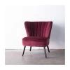 Giga Meubel Fauteuil Rouge Velvet - Shelly 2 Giga Meubel Fauteuil Rouge Velvet - Shelly -Beste Fauteuil Winkel 1000027530
