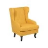 Beliani Fauteuil ALTA - Geel Polyester -Beste Fauteuil Winkel 1000027719