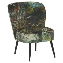 Beliani Fauteuil VOSS - Groen Polyester
