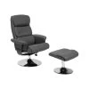 Beliani Massagestoel LEGEND - Grijs Kunstleer -Beste Fauteuil Winkel 1000027791
