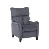 Beliani TV-fauteuil ROYSTON - Grijs Polyester -Beste Fauteuil Winkel 1000027792