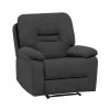 Beliani Fauteuil BERGEN - Grijs Polyester -Beste Fauteuil Winkel 1000027806
