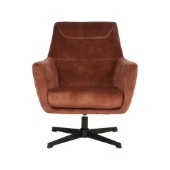 LABEL51 Fauteuil Toby - Rust - Velours -Beste Fauteuil Winkel 1000028403 0101
