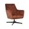 LABEL51 Fauteuil Toby - Rust - Velours -Beste Fauteuil Winkel 1000028403