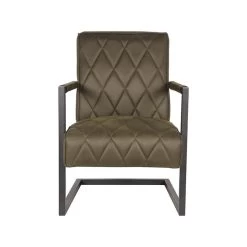 LABEL51 Fauteuil Denmark - Army Green - Microfiber 7 LABEL51 Fauteuil Denmark - Army Green - Microfiber -Beste Fauteuil Winkel 1000028404 0101