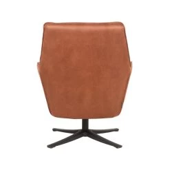 LABEL51 Fauteuil Tod - Cognac - Microfiber -Beste Fauteuil Winkel 1000028406 0103