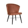 LABEL51 Fauteuil Wave - Cognac - Microfiber -Beste Fauteuil Winkel 1000028418