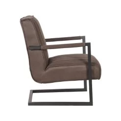 LABEL51 Fauteuil Milo - Antraciet - Microfiber -Beste Fauteuil Winkel 1000028433 0102