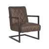 LABEL51 Fauteuil Denmark - Antraciet - Microfiber -Beste Fauteuil Winkel 1000028437