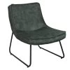 Fauteuil Lowen Velvet Groen - Stof - Groen -Beste Fauteuil Winkel 1000041918