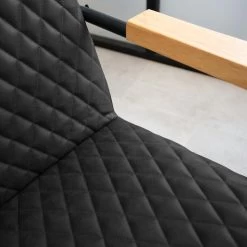 Industriële Fauteuil Lars Zwart - Kunstleder - Zwart -Beste Fauteuil Winkel 1000041922 0103