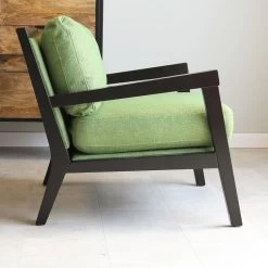 Industriële Fauteuil Morris Stof Groen - Stof - Groen -Beste Fauteuil Winkel 1000041923 0102