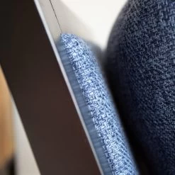 Industriële Fauteuil Morris Stof Blauw - Stof - Blauw -Beste Fauteuil Winkel 1000041981 0103