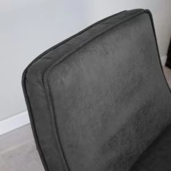 Industriële Fauteuil Antraciet Lowen Eco Leer - Leder - Grijs -Beste Fauteuil Winkel 1000042008 0103