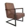 Industriële Leren Fauteuil Taupe Tiger - Leder - Taupe 2 Industriële Leren Fauteuil Taupe Tiger - Leder - Taupe -Beste Fauteuil Winkel 1000042011