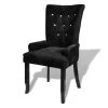 VidaXL Fauteuil Fluweel Zwart -Beste Fauteuil Winkel 1000059170
