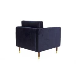 Fauteuil Velvet Blauw Brooklyn - Stof - Blauw 8 Fauteuil Velvet Blauw Brooklyn - Stof - Blauw -Beste Fauteuil Winkel 1000062441 0102