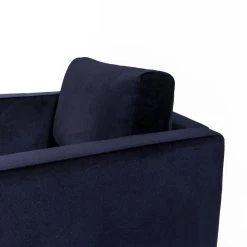 Fauteuil Velvet Blauw Brooklyn - Stof - Blauw 9 Fauteuil Velvet Blauw Brooklyn - Stof - Blauw -Beste Fauteuil Winkel 1000062441 0103