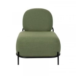Giga Meubel Fauteuil Stof Groen - 71x66x77cm - Stoel Polly -Beste Fauteuil Winkel 1000068560 0102
