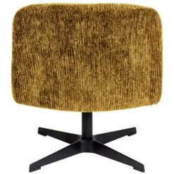 Giga Meubel Fauteuil Ribstof Oker - 71x65x72,5cm - Stoel Belmond -Beste Fauteuil Winkel 1000068566 0102