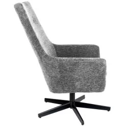 Puur Vogar Fauteuil Ribstof - Stof - Grijs -Beste Fauteuil Winkel 1000074924 0103