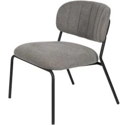 Puur Viken Fauteuil Grijs/zwart - Stof - Grijs -Beste Fauteuil Winkel 1000074926 0101