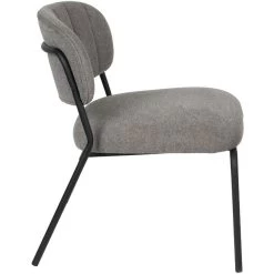 Puur Viken Fauteuil Grijs/zwart - Stof - Grijs -Beste Fauteuil Winkel 1000074926 0103