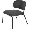 Puur Viken Fauteuil Donkergrijs/zwart - Stof - Grijs -Beste Fauteuil Winkel 1000074928