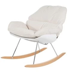 Puur Morö Fauteuil Teddy - Stof - Wit -Beste Fauteuil Winkel 1000074929 0101
