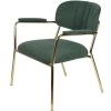 Puur Viken Fauteuil Met - Stof - Groen -Beste Fauteuil Winkel 1000074931