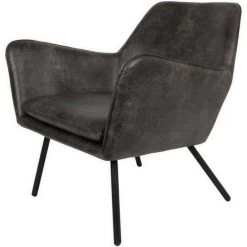 Puur Berg Fauteuil PU-leer - Lederlook - Grijs 7 Puur Berg Fauteuil PU-leer - Lederlook - Grijs -Beste Fauteuil Winkel 1000074936 0101