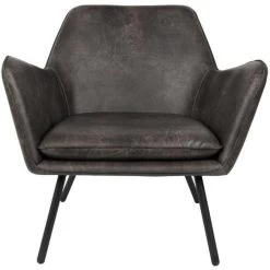 Puur Berg Fauteuil PU-leer - Lederlook - Grijs 8 Puur Berg Fauteuil PU-leer - Lederlook - Grijs -Beste Fauteuil Winkel 1000074936 0102