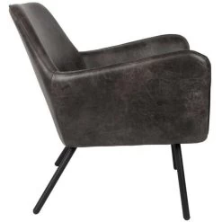 Puur Berg Fauteuil PU-leer - Lederlook - Grijs 9 Puur Berg Fauteuil PU-leer - Lederlook - Grijs -Beste Fauteuil Winkel 1000074936 0103