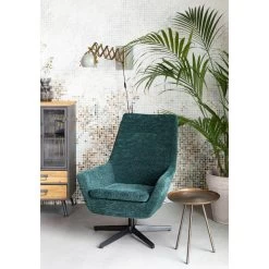 Puur Fauteuil Bruno Rib - Stof - Groen 8 Puur Fauteuil Bruno Rib - Stof - Groen -Beste Fauteuil Winkel 1000074938 0102