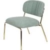 Puur Viken Fauteuil Lichtgroen/goud - Stof - Groen 2 Puur Viken Fauteuil Lichtgroen/goud - Stof - Groen -Beste Fauteuil Winkel 1000074941