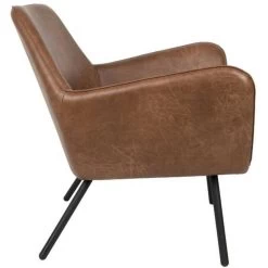 Puur Berg Fauteuil PU-leer - Lederlook - Bruin 9 Puur Berg Fauteuil PU-leer - Lederlook - Bruin -Beste Fauteuil Winkel 1000074947 0103