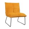 Velvet Fauteuil Maud Oker Geel - Stof - Geel -Beste Fauteuil Winkel 1000074953