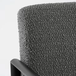 Mica Decorations Symon Fauteuil - Donkergrijs -Beste Fauteuil Winkel 1000077756 0103