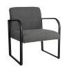 Mica Decorations Symon Fauteuil - Donkergrijs -Beste Fauteuil Winkel 1000077756