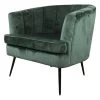 DS4U® Norah Fauteuil Velvet - Stof - Groen -Beste Fauteuil Winkel 1000081845