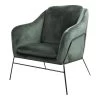DS4U® Antonio Fauteuil Velvet - Stof - Groen 1 DS4U® Antonio Fauteuil Velvet - Stof - Groen -Beste Fauteuil Winkel 1000082947