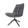 Decor 88 Adaline Velvet Fauteuil Donkergrijs - 70x65-105 Cm -Beste Fauteuil Winkel 1000094201