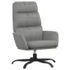 VidaXL Relaxstoel Kunstleer Grijs -Beste Fauteuil Winkel 1000095968